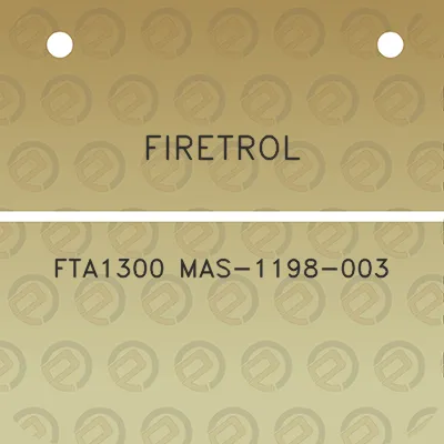 firetrol-fta1300-mas-1198-003