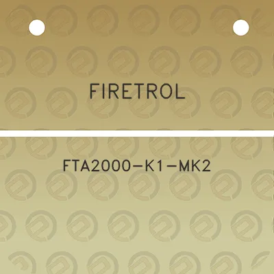 firetrol-fta2000-k1-mk2