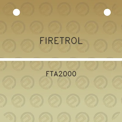 firetrol-fta2000