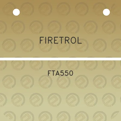 firetrol-fta550