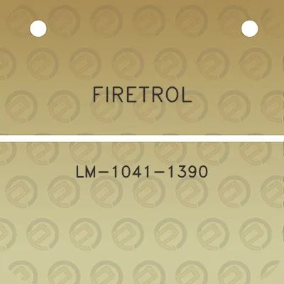 firetrol-lm-1041-1390