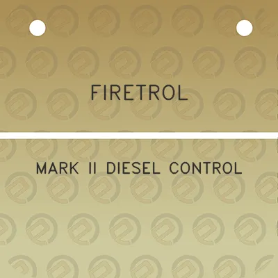 firetrol-mark-ii-diesel-control