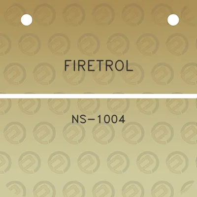 firetrol-ns-1004