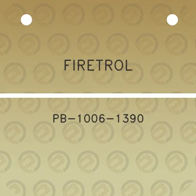 firetrol-pb-1006-1390