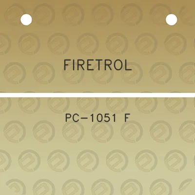 firetrol-pc-1051-f