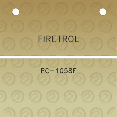 firetrol-pc-1058f