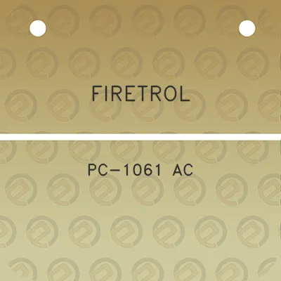 firetrol-pc-1061-ac