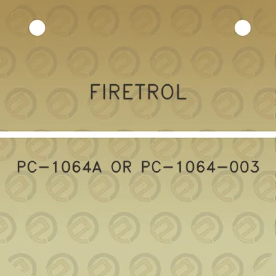 firetrol-pc-1064a-or-pc-1064-003