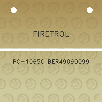 firetrol-pc-1065g-ber49090099