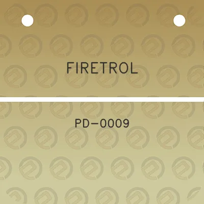 firetrol-pd-0009