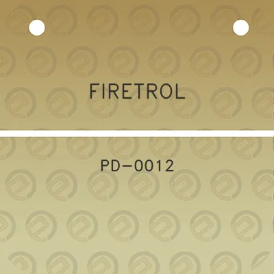 firetrol-pd-0012