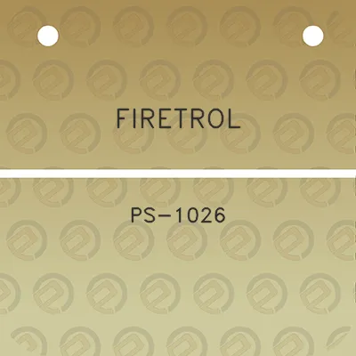 firetrol-ps-1026