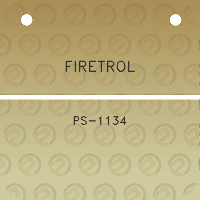 firetrol-ps-1134