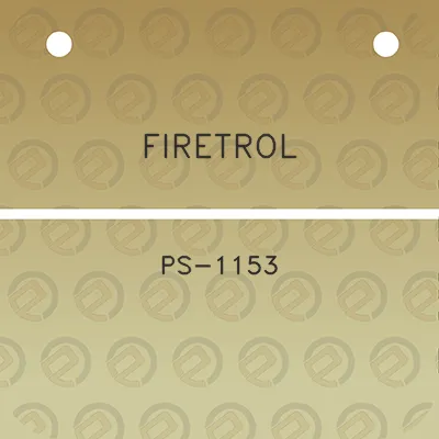 firetrol-ps-1153