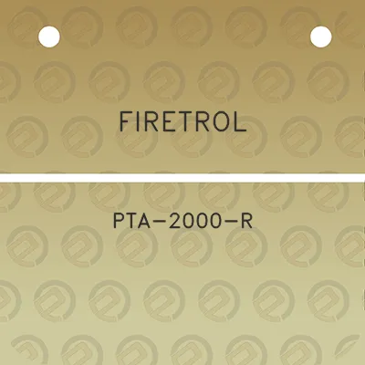 firetrol-pta-2000-r