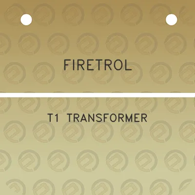 firetrol-t1-transformer