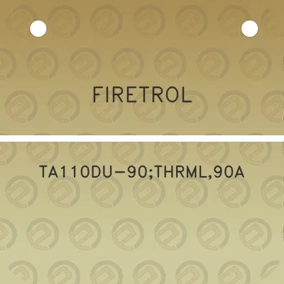 firetrol-ta110du-90thrml90a