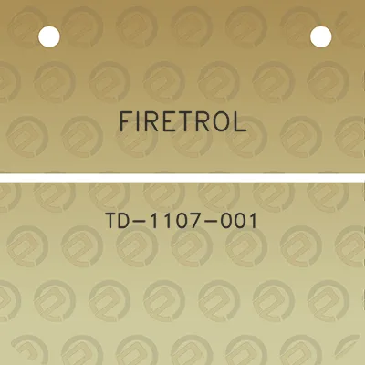 firetrol-td-1107-001