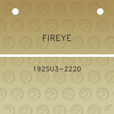 fireye-192su3-2220