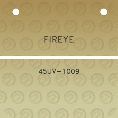 fireye-45uv-1009