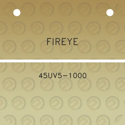 fireye-45uv5-1000