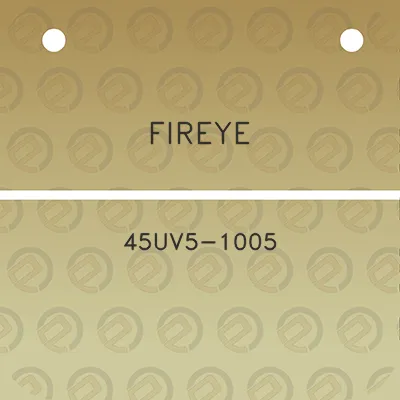 fireye-45uv5-1005