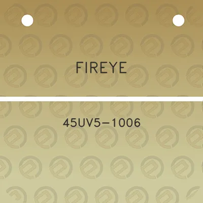 fireye-45uv5-1006