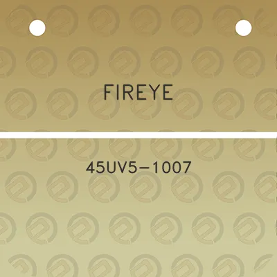 fireye-45uv5-1007