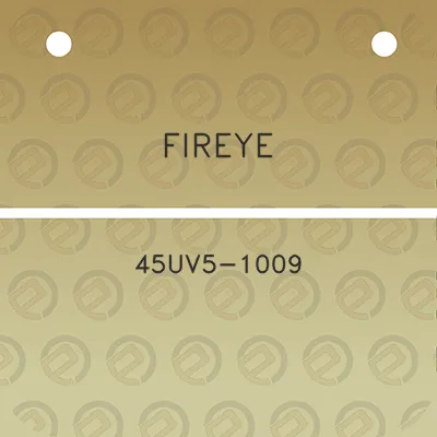 fireye-45uv5-1009