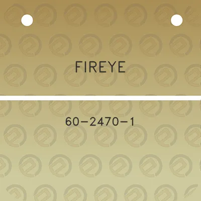 fireye-60-2470-1