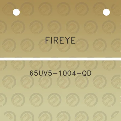 fireye-65uv5-1004-qd