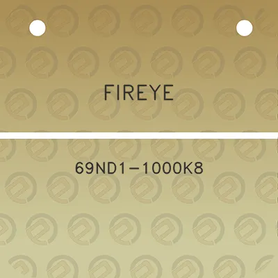 fireye-69nd1-1000k8