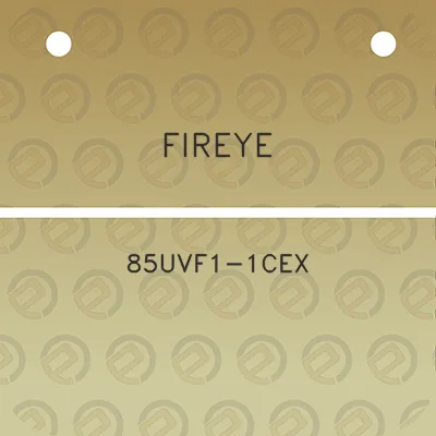 fireye-85uvf1-1cex