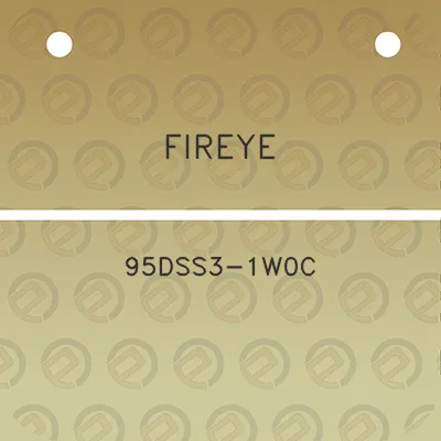 fireye-95dss3-1w0c