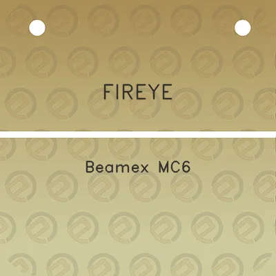 fireye-beamex-mc6