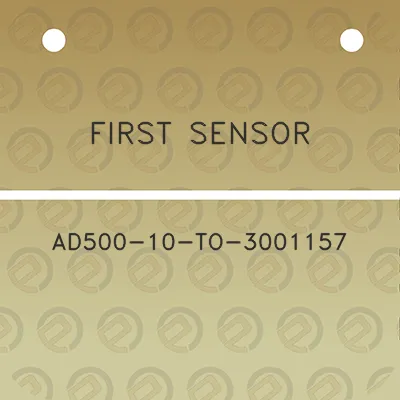 first-sensor-ad500-10-to-3001157