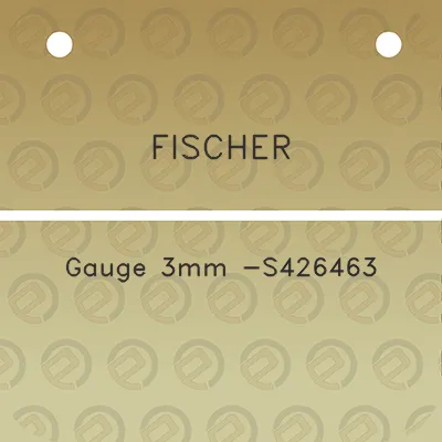 fischer-gauge-3mm-s426463