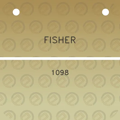 fisher-1098