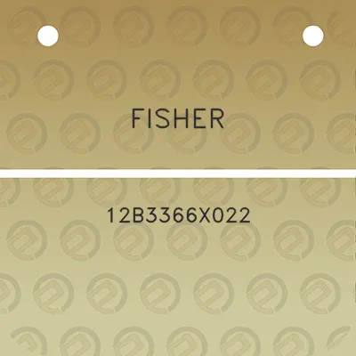 fisher-12b3366x022