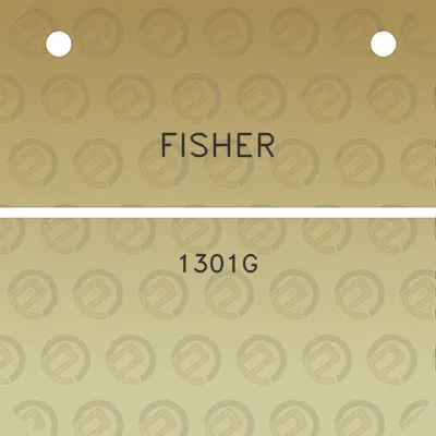 fisher-1301g