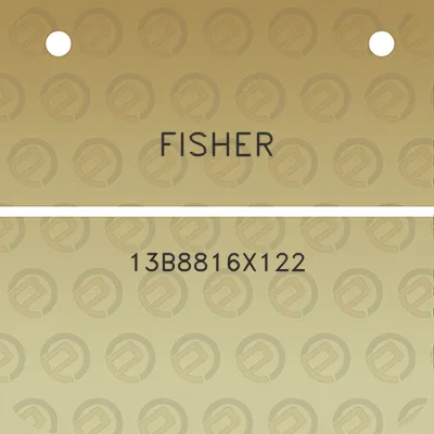 fisher-13b8816x122