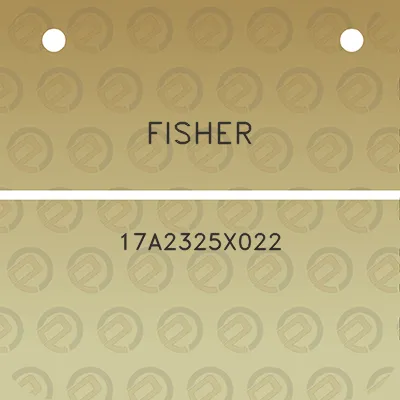 fisher-17a2325x022