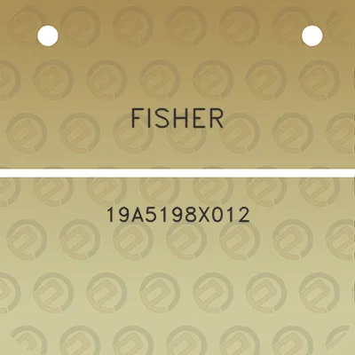 fisher-19a5198x012