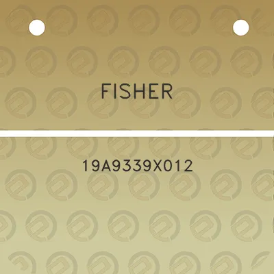 fisher-19a9339x012