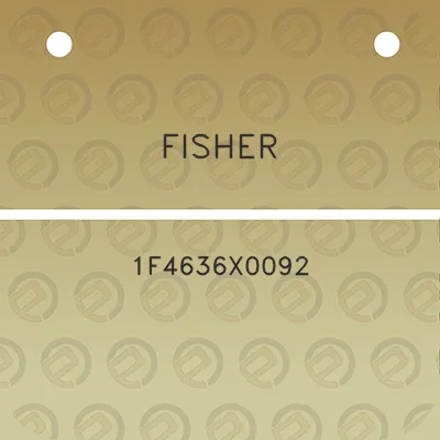 fisher-1f4636x0092