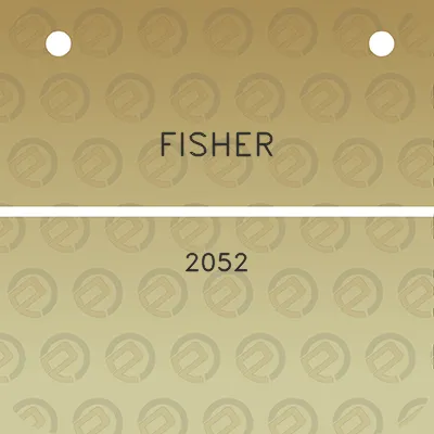 fisher-2052