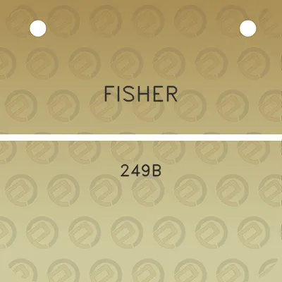 fisher-249b