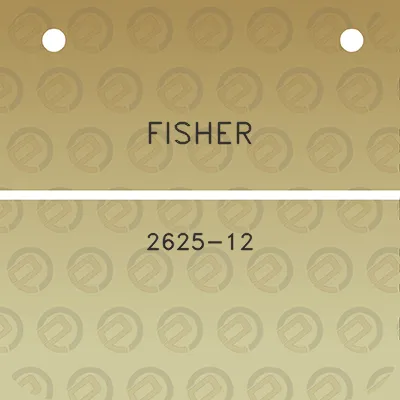 fisher-2625-12