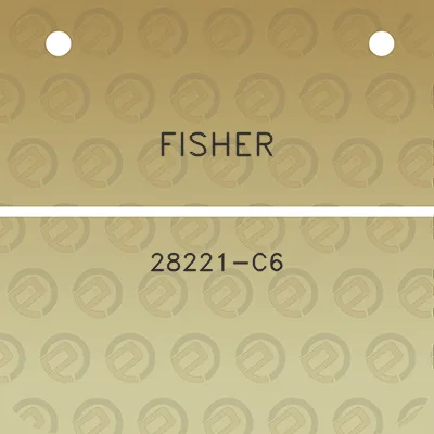 fisher-28221-c6