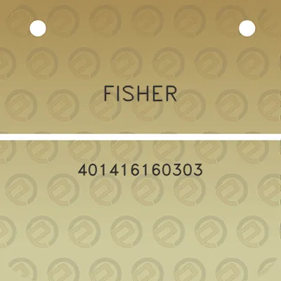 fisher-401e11